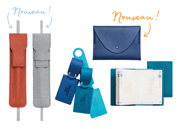 Nos nouveaux produits de maroquinerie