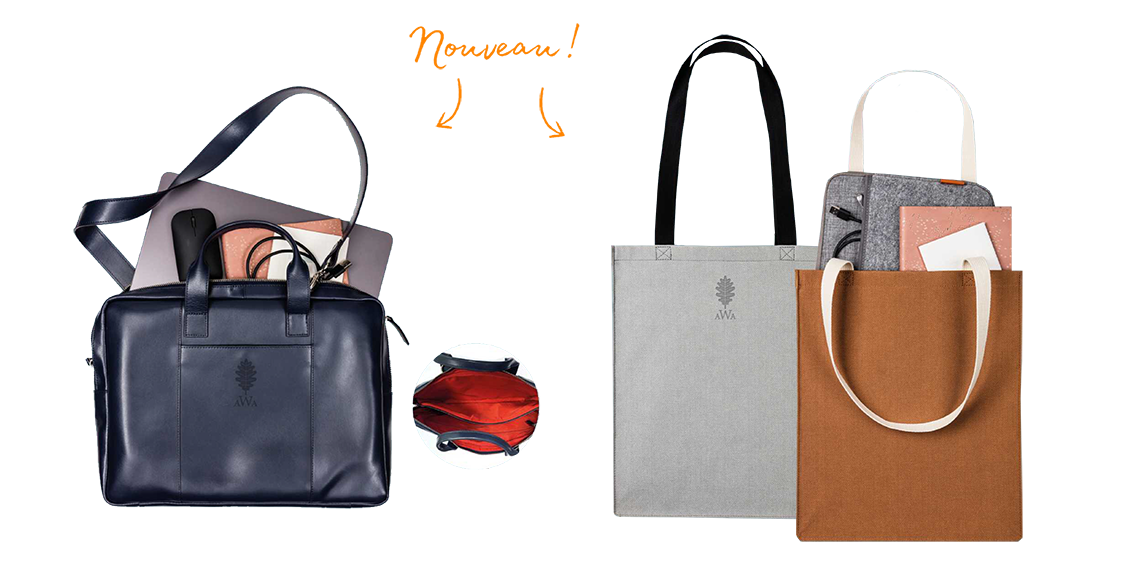 Tweed bag et Sacoche cuir