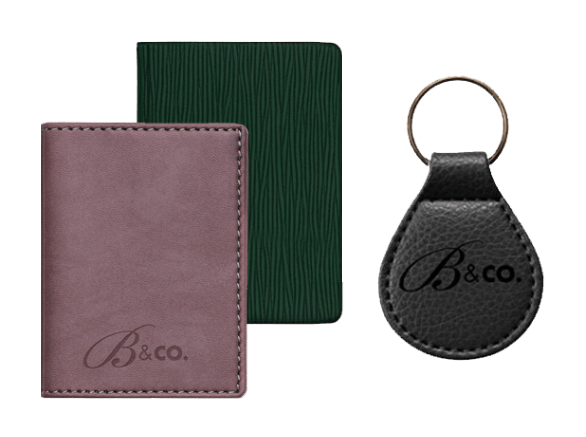 Porte-clés et porte carte