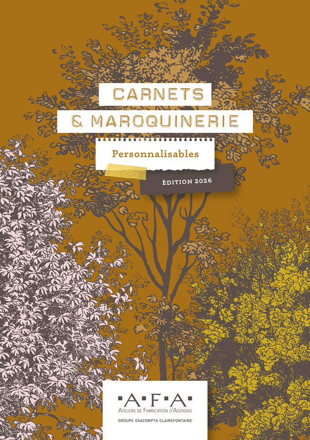 Couverture Catalogue Carnets & Maroquinerie-2026
